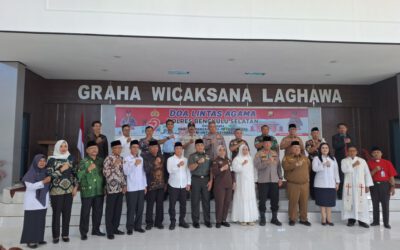 Jelang Hari Bhayangkara, Polres Bengkulu Selatan Gelar Do’a Bersama Lintas Agama