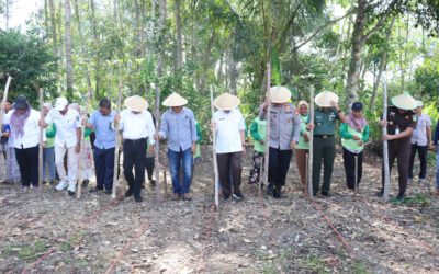 Polres Bengkulu Selatan Laksanakan Kegiatan Tanam Jagung Serentak Kuartal III