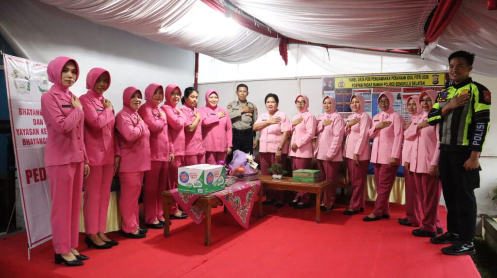 Bhayangkari Bengkulu Selatan Dukung Ops Ketupat Nala 2026, Jaga Keamanan dan Ketertiban Masyarakat